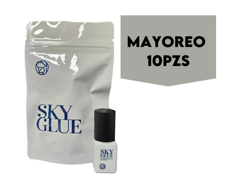 MAYOREO 10 Adhesivo Sky Glue Tapa Negra