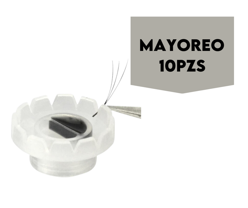 MAYOREO. 10 PAQ con 100 Cup Flower para Adhesivo y Abanicos