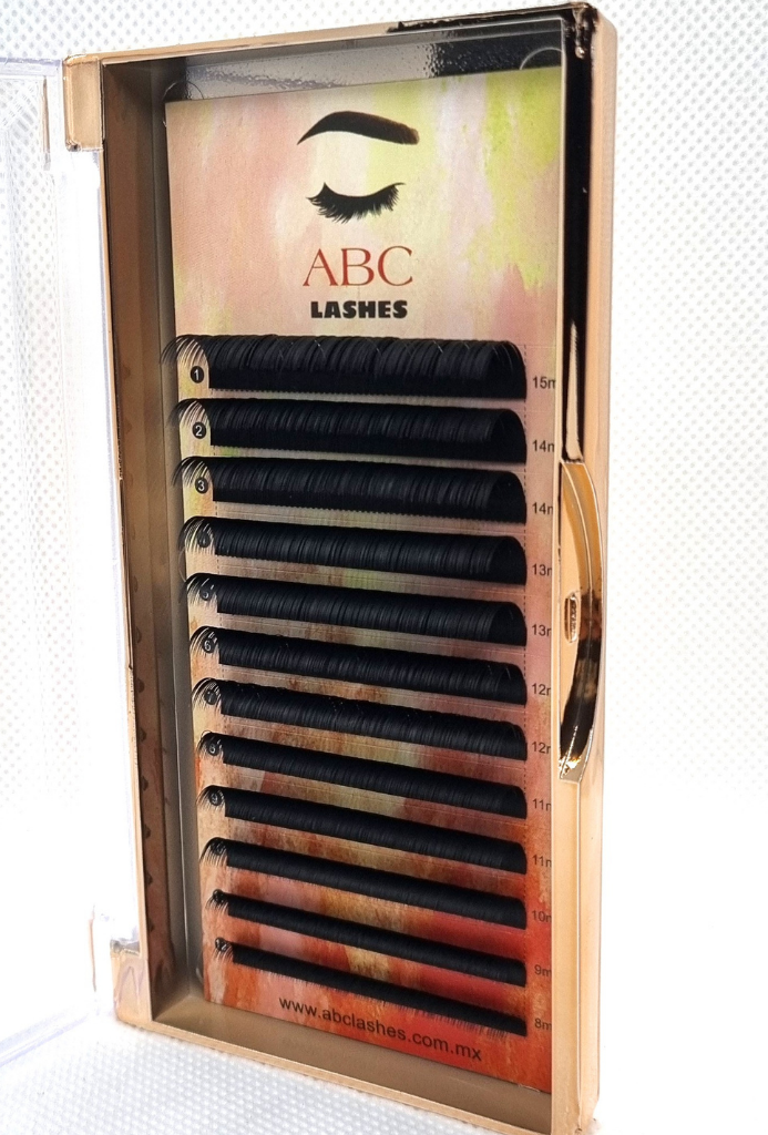 Blíster ABC LASHES Premium Flat Ellipse Una Medida
