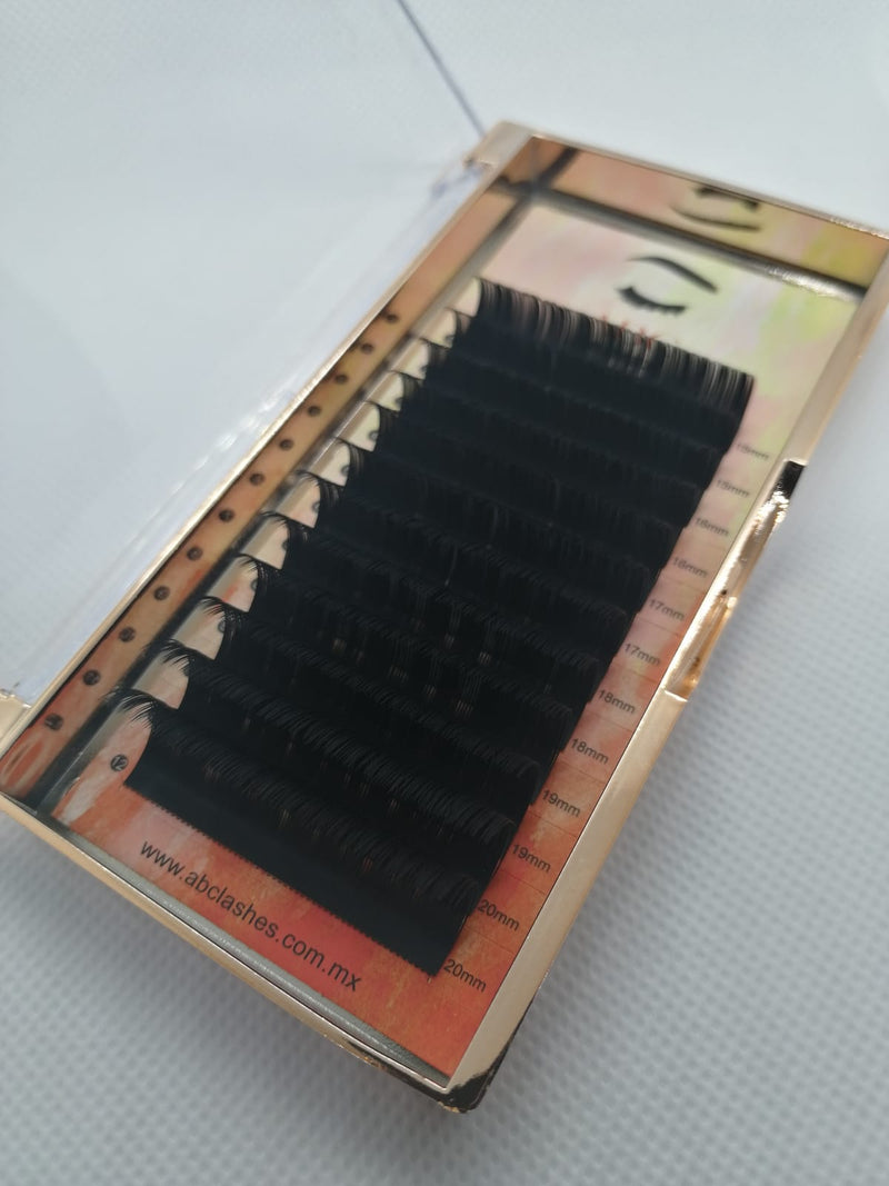 Blíster ABC LASHES Premium Flat Ellipse Una Medida