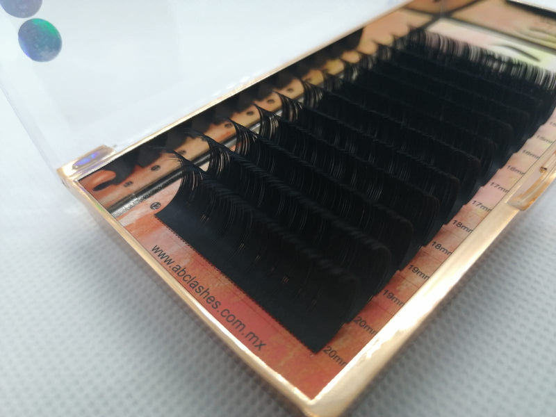 Blíster ABC LASHES Premium Flat Ellipse Una Medida