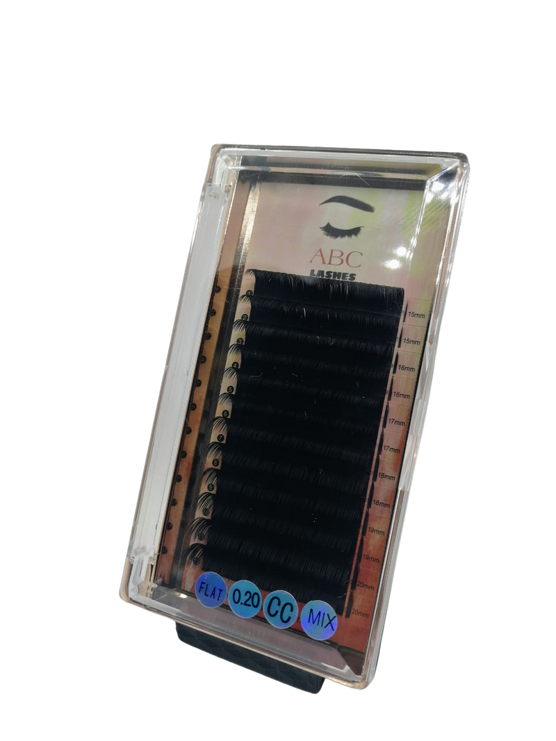 Blíster ABC LASHES Premium Flat Ellipse Una Medida