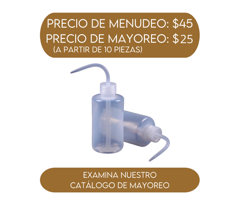 Pipeta / Pizeta para limpiar pestañas 250ml
