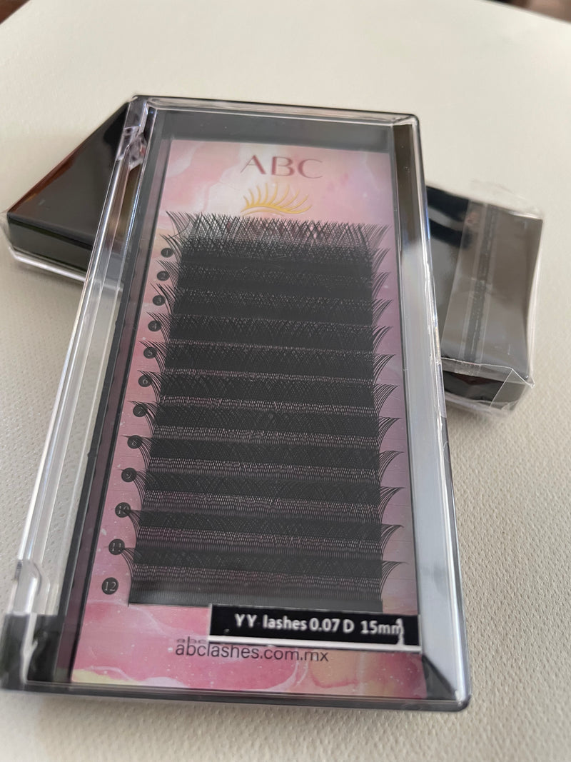 Blíster YY ABC LASHES YY Shape PREMIUM