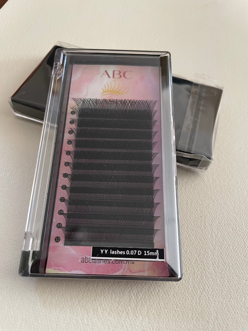 Blíster YY ABC LASHES YY Shape PREMIUM