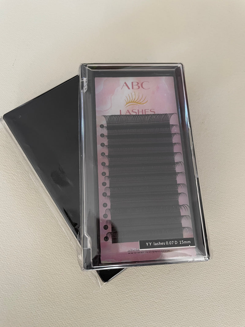 Blíster YY ABC LASHES YY Shape PREMIUM