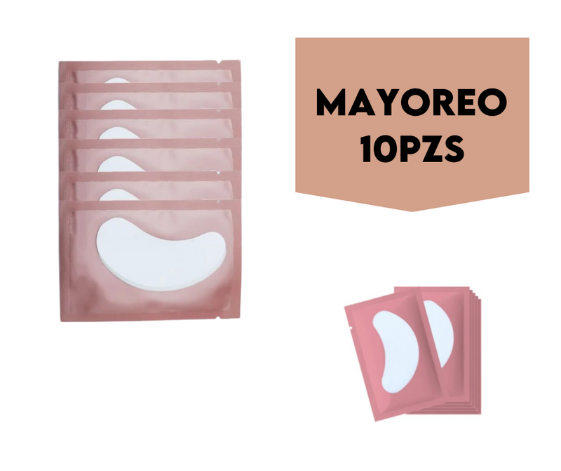 MAYOREO 10 Paquetes c/ 50 pares de Parches de Hidrogel