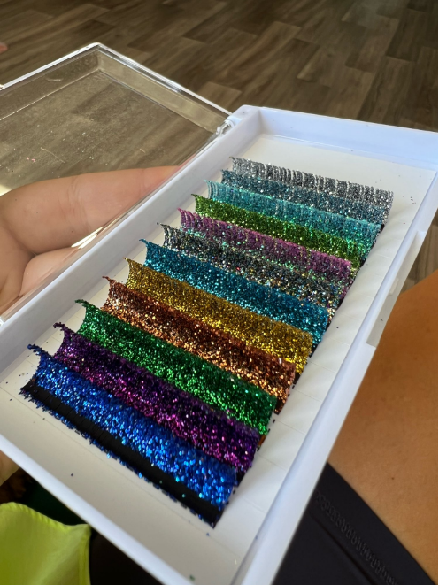 Blíster Pestañas Glitter